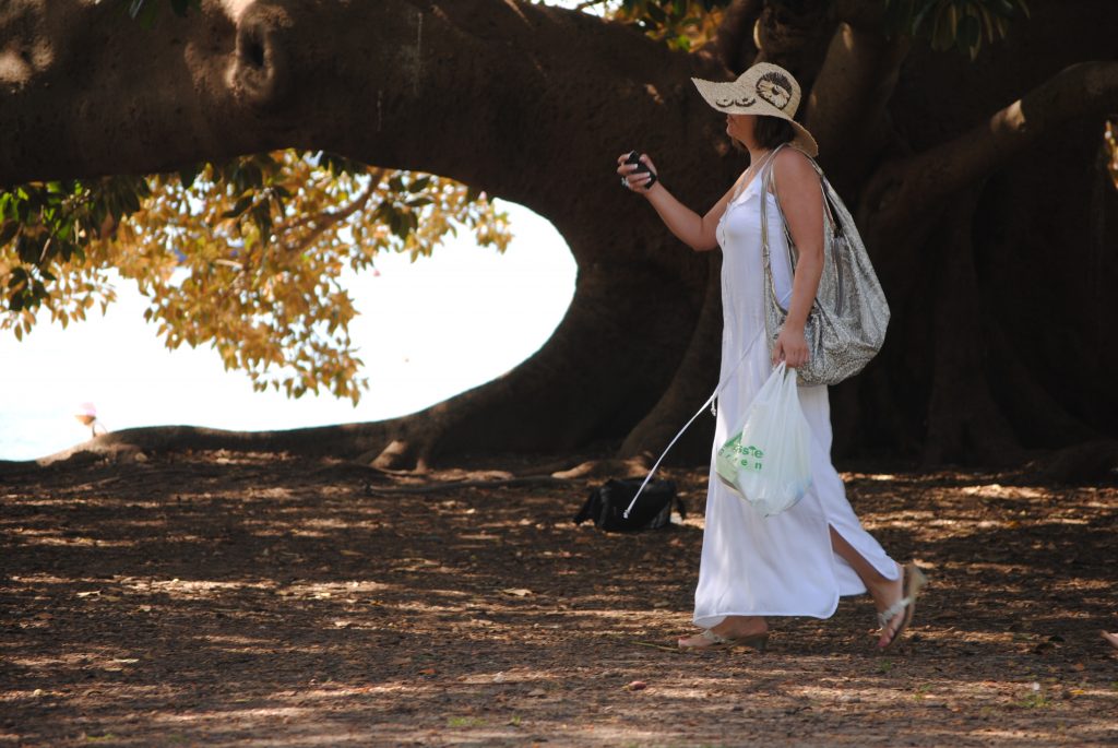 Long white summer maxi dress