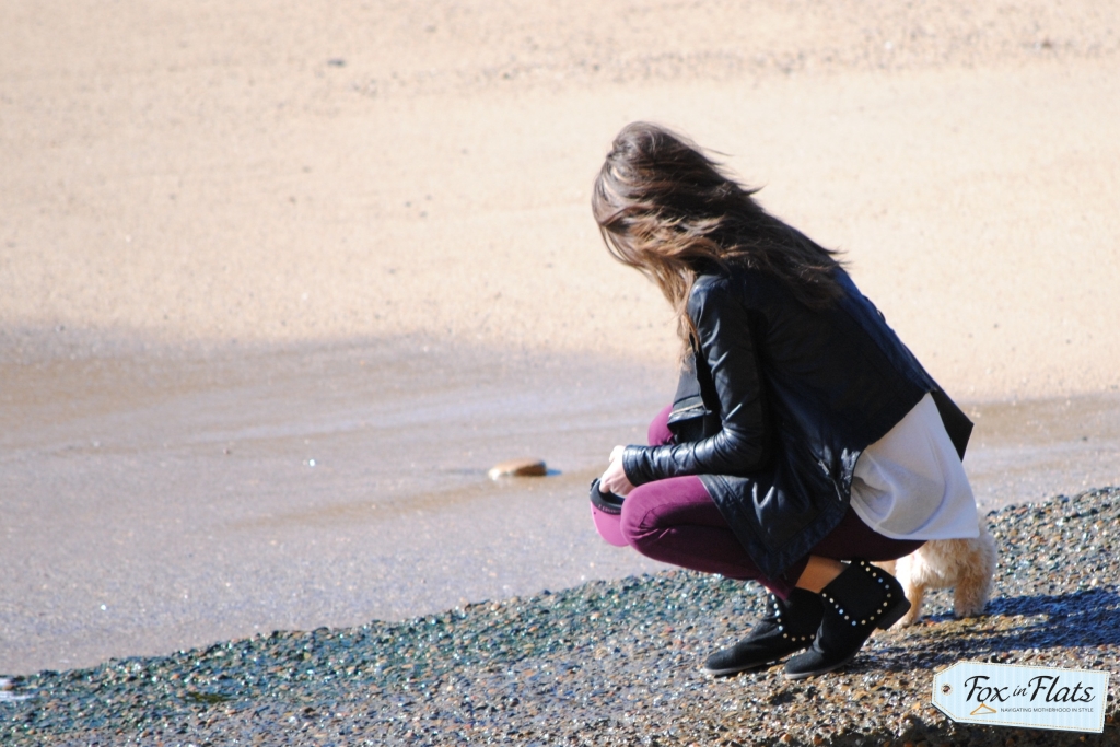 ankle boots coloured jeans coastal style