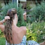 The 5 step side pony (that works best on messy hair!)