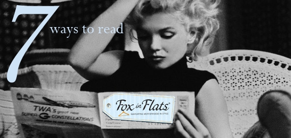 7 ways to read fox in flats