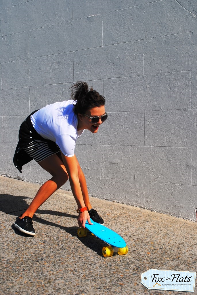 Fox in Flats Mix Apparel Andrea Skateboarding 2