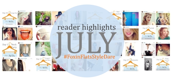 reader highlights july fox in flats style dare