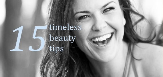 timeless beauty tips