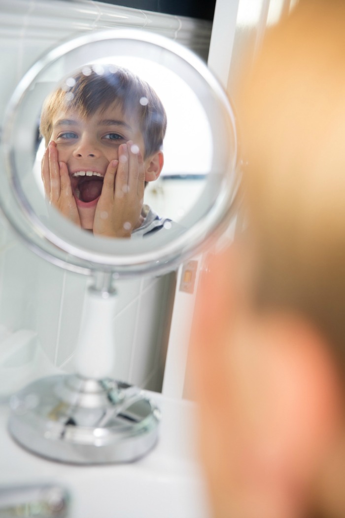 dove soap makes face washing easier